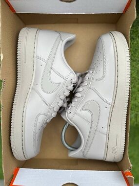Shoes Nike Air Force 1 Low 07 College Grey Men's Brand New Sneakers Size 9 US